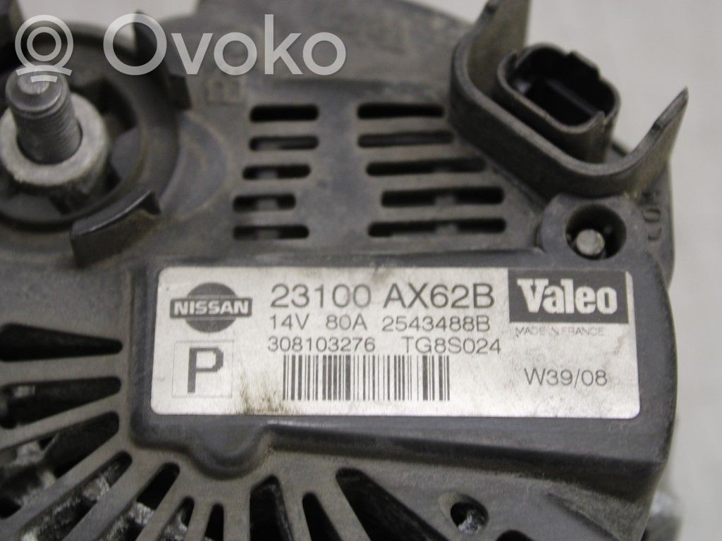 Nissan Note (E11) Generator/alternator 