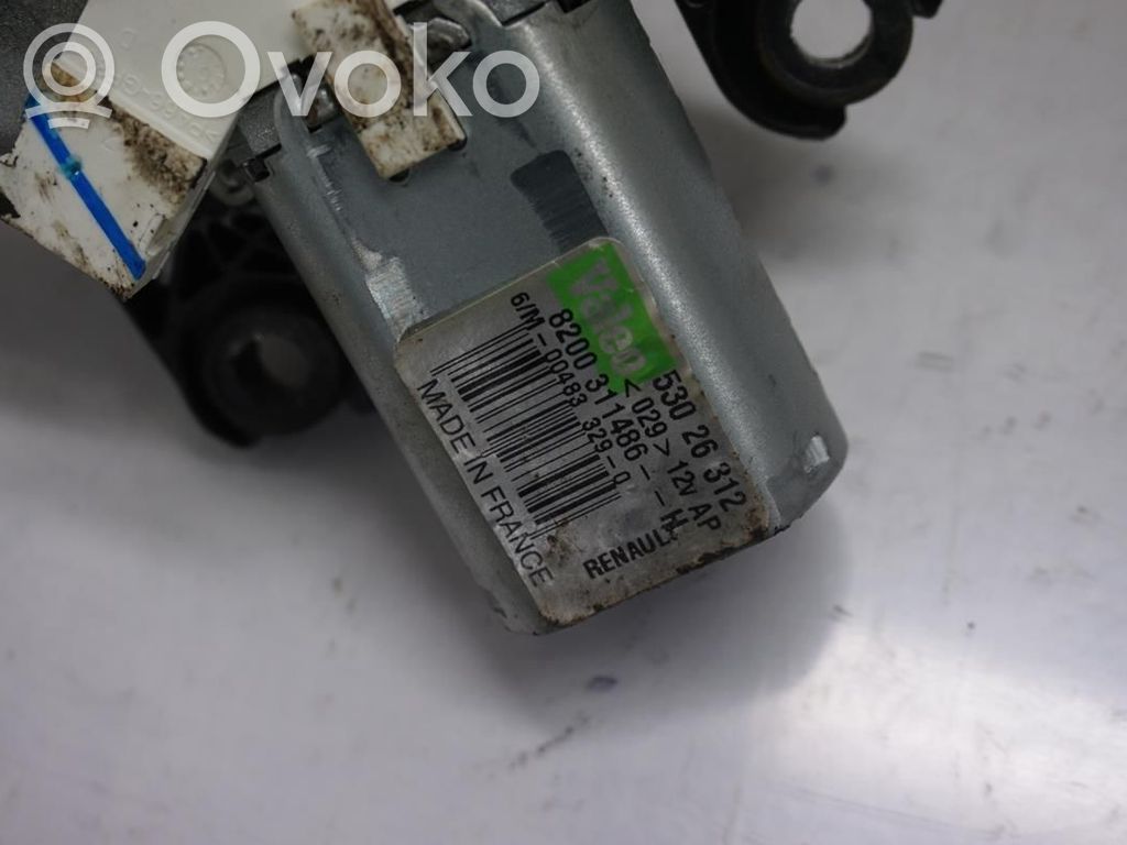 Renault Clio III Motorino del tergicristallo del lunotto posteriore 