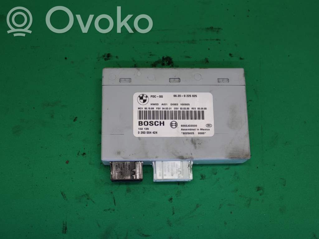 Pysäköintitutkan (PCD) ohjainlaite/moduuli   66206969281,186862,16147180426