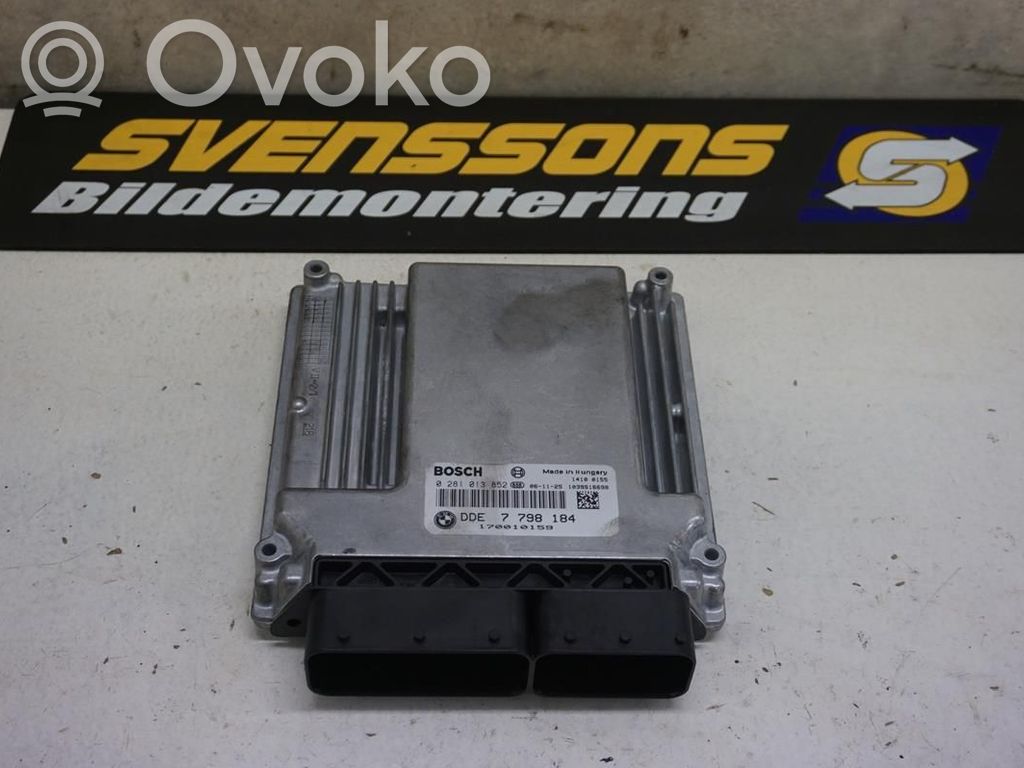 BMW 5 E60 E61 Injection control unit/module 