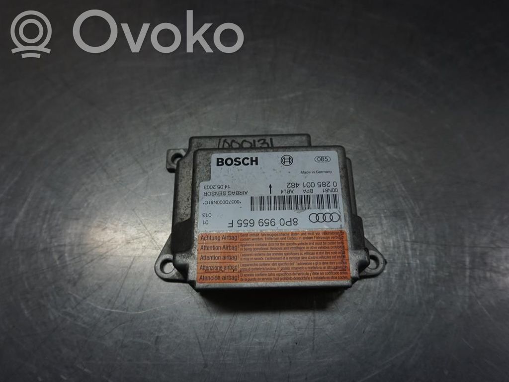 Audi A3 S3 8P Sterownik / Moduł Airbag 