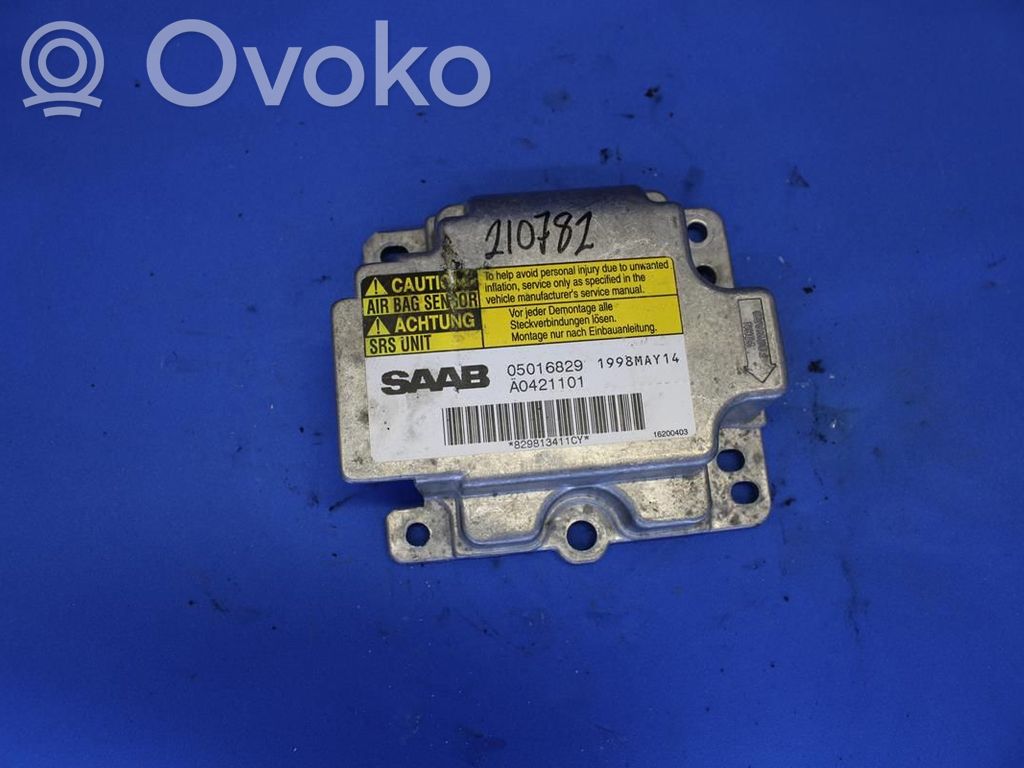 Saab 9-3 Ver1 Airbag control unit/module 