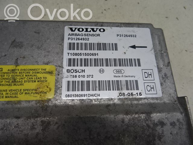 Volvo V70 Sterownik / Moduł Airbag 