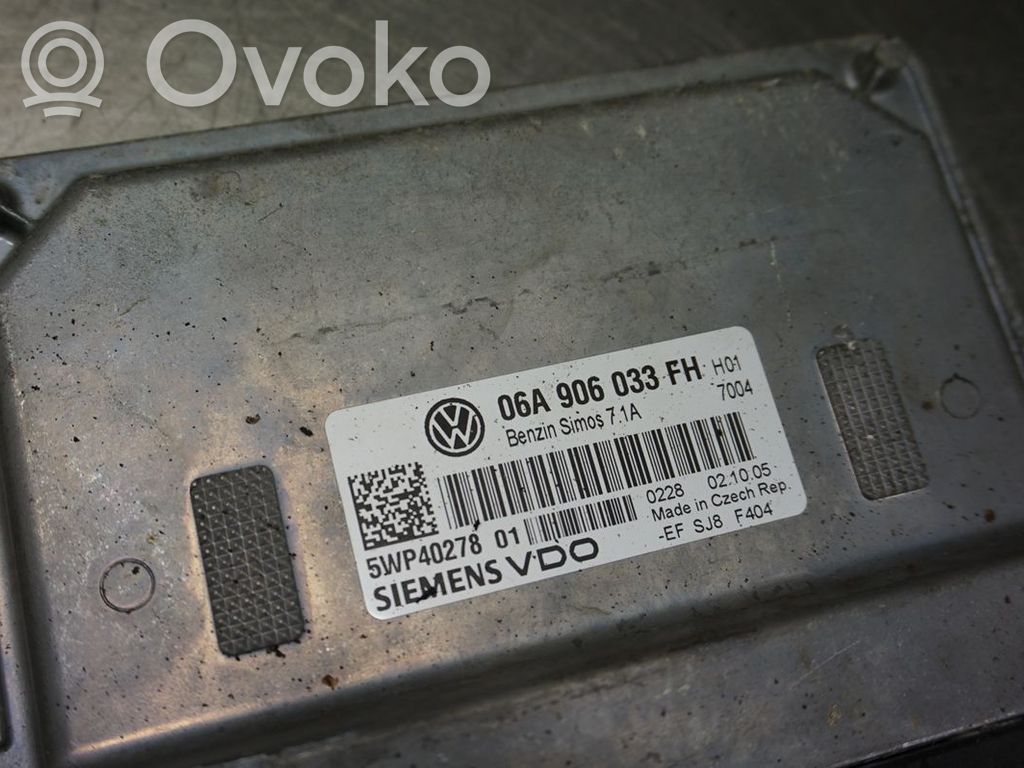 Unité de commande / module d'injection   06A906033FH,N034906,5WP40278