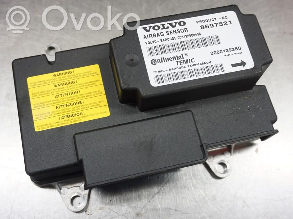 Volvo S40 Airbag control unit/module 