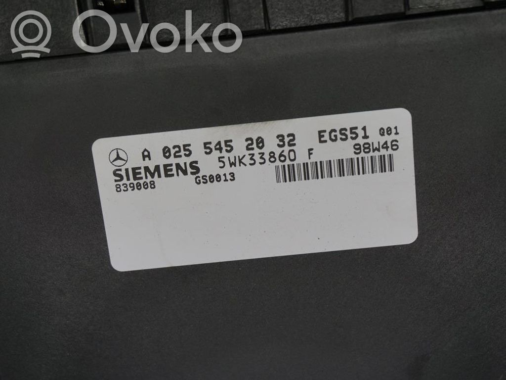 Mercedes-Benz E W210 Sterownik / Moduł skrzyni biegów 