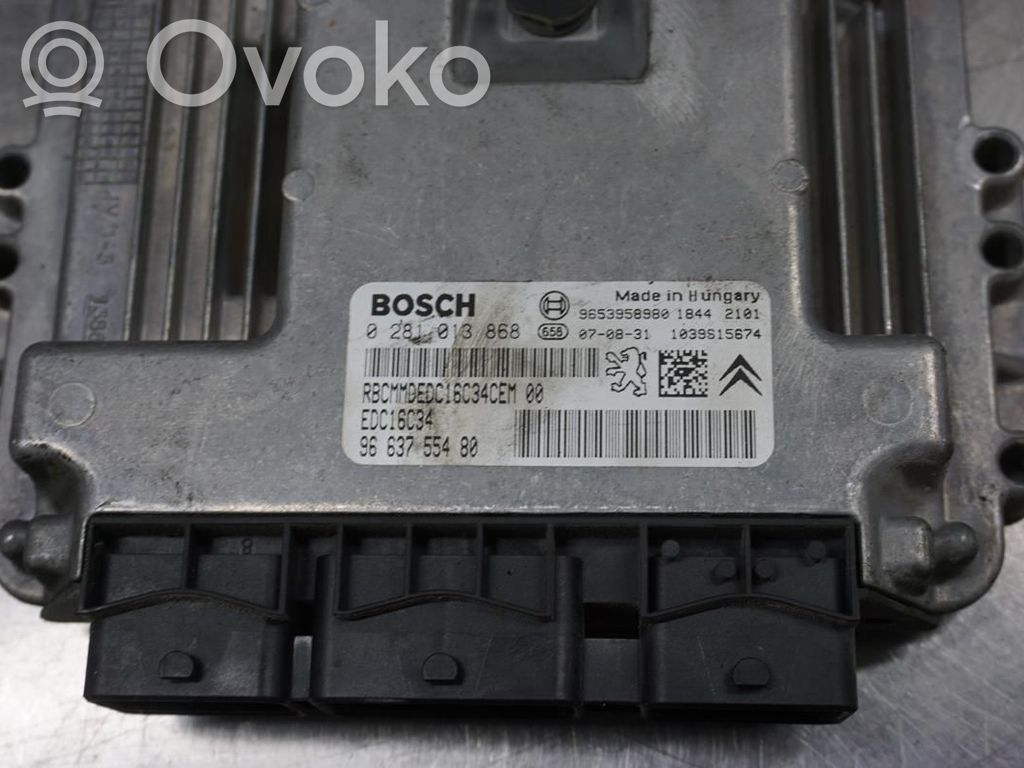 Citroen C3 Injection control unit/module 