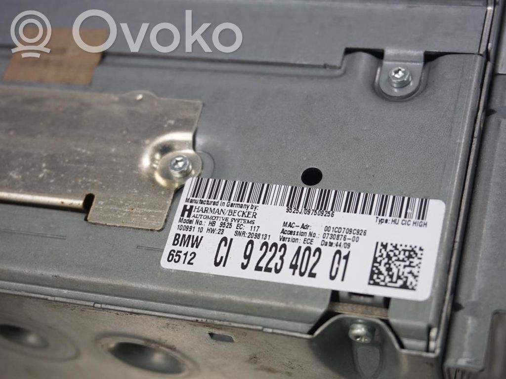 Panel / Radioodtwarzacz CD/DVD/GPS   65129217750,N032041