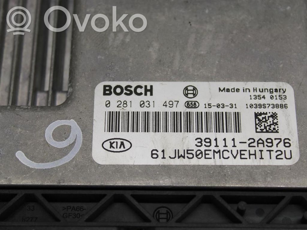 KIA Ceed Unitate/modul comandă injecție 