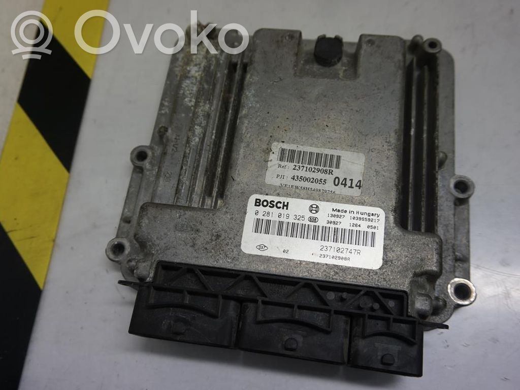 Injection control unit/module   237102747R,N037278,0281019325