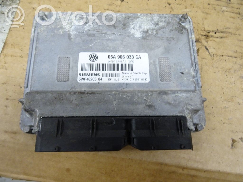 Injection control unit/module   06A906033CA,185259