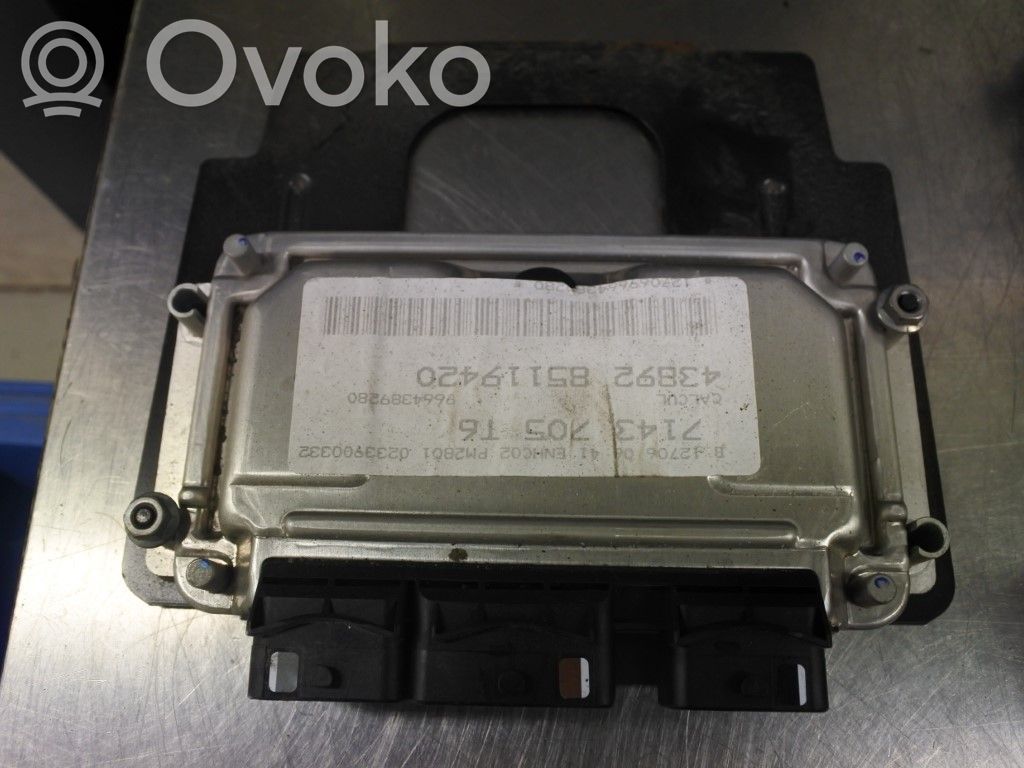 Injection control unit/module   9663394680,185445,0261201610