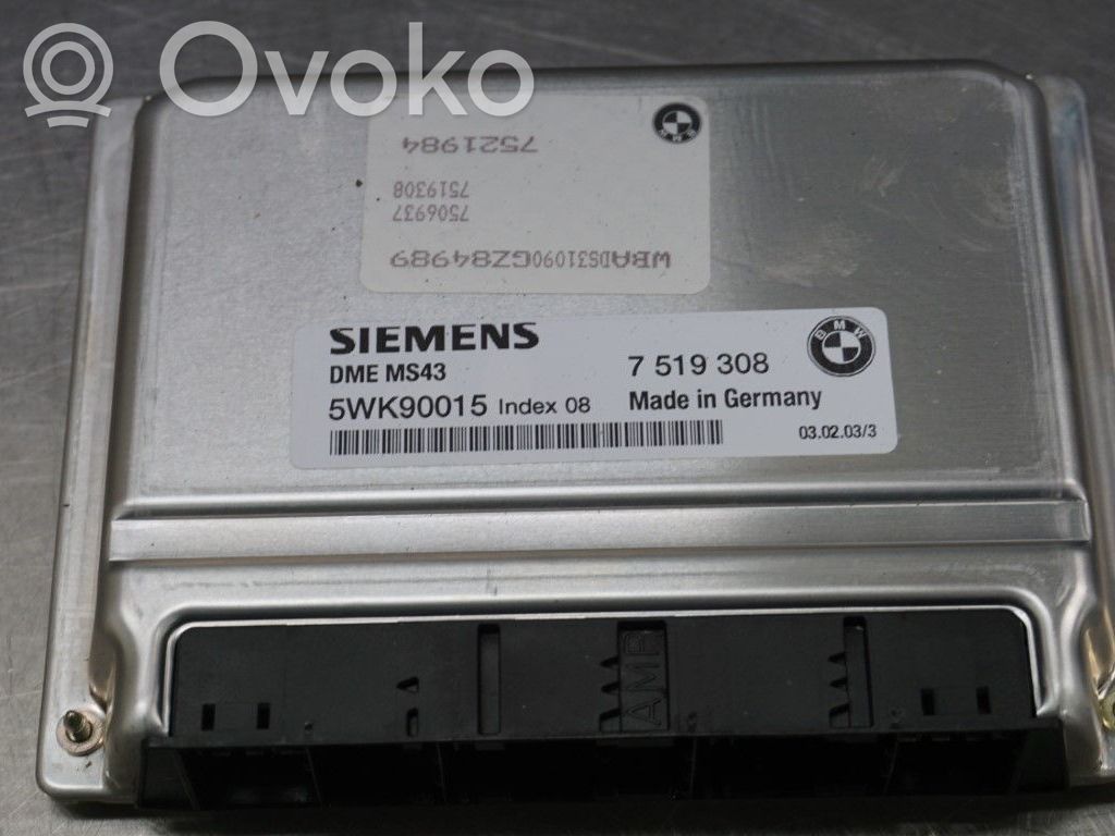 Other control units/modules   12147519308,187750,12147519309