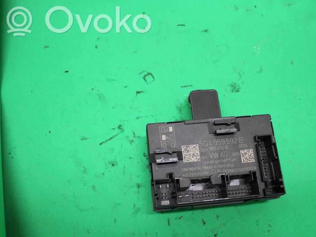 Volkswagen Golf VII Durų elektronikos valdymo blokas 