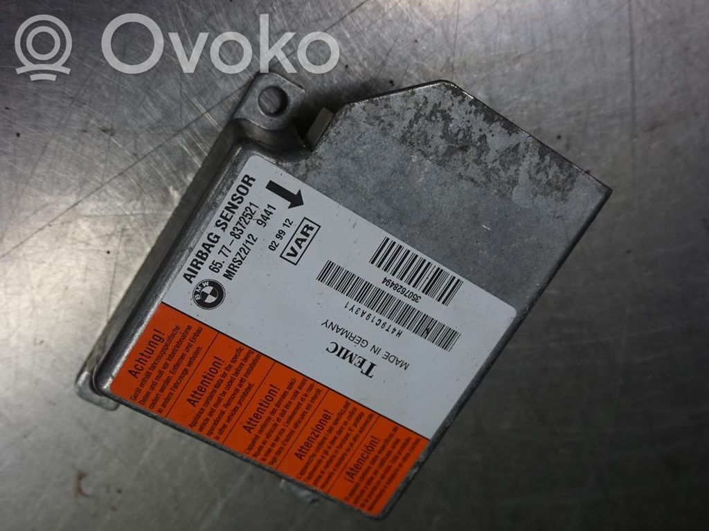 BMW 3 E46 Unitate/modul de comandă airbaguri 