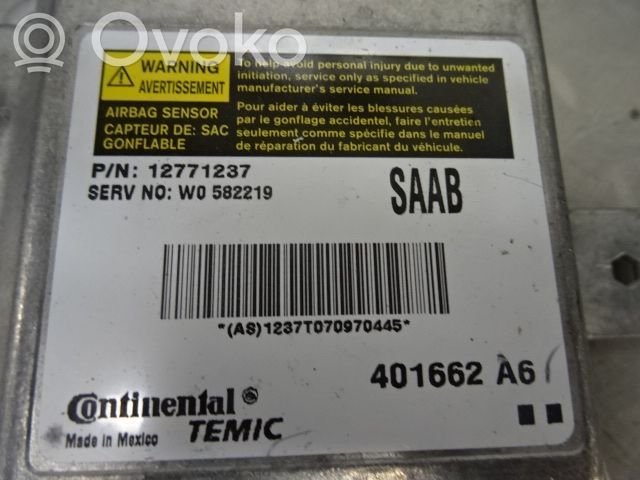 Airbag control unit/module   12771237,201231,401662