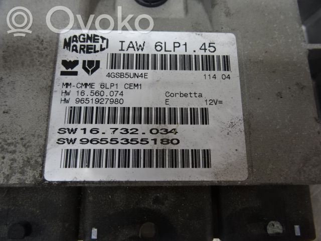 Unité de commande / module d'injection   1940RS,N032178,16741024