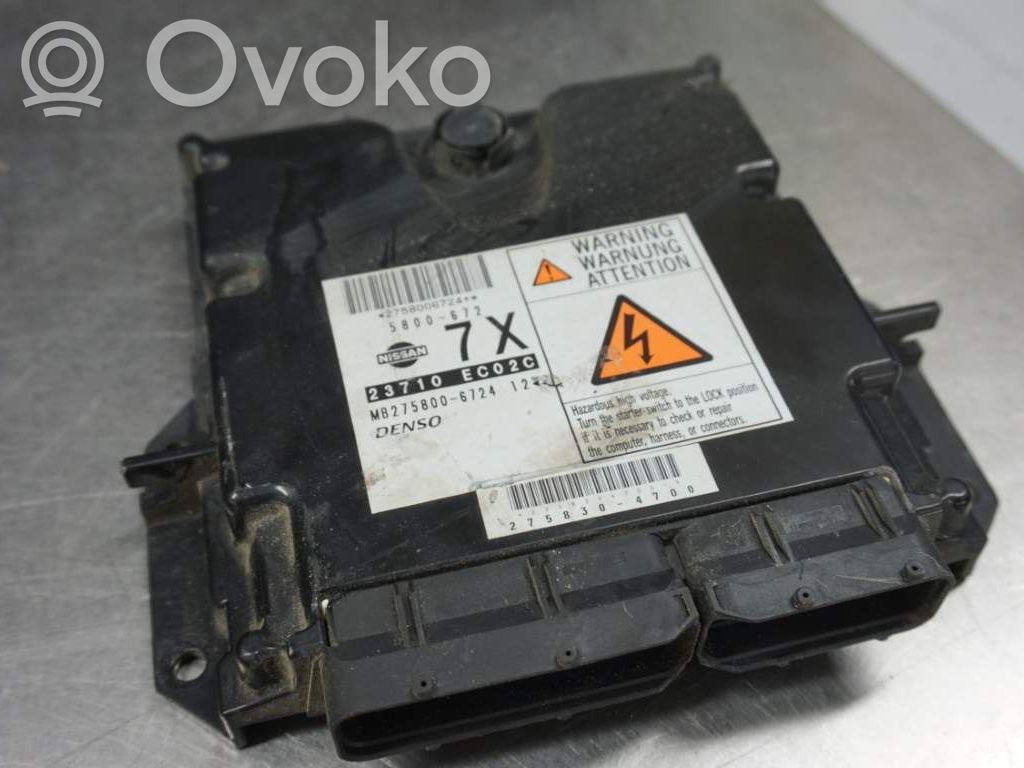 Nissan Navara D40 Injection control unit/module 