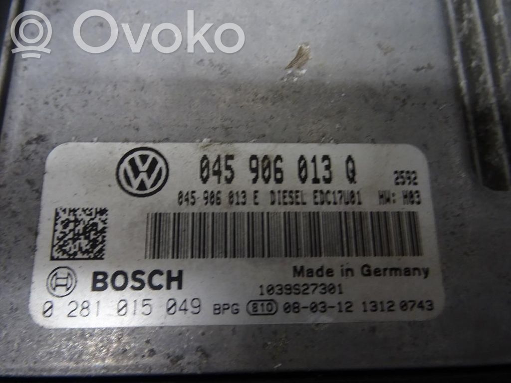 Skoda Fabia Mk2 (5J) Unitate/modul comandă injecție 