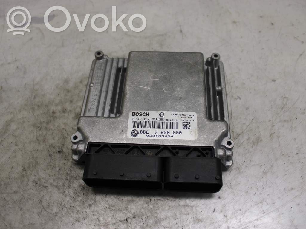 BMW 5 E60 E61 Unitate/modul comandă injecție 