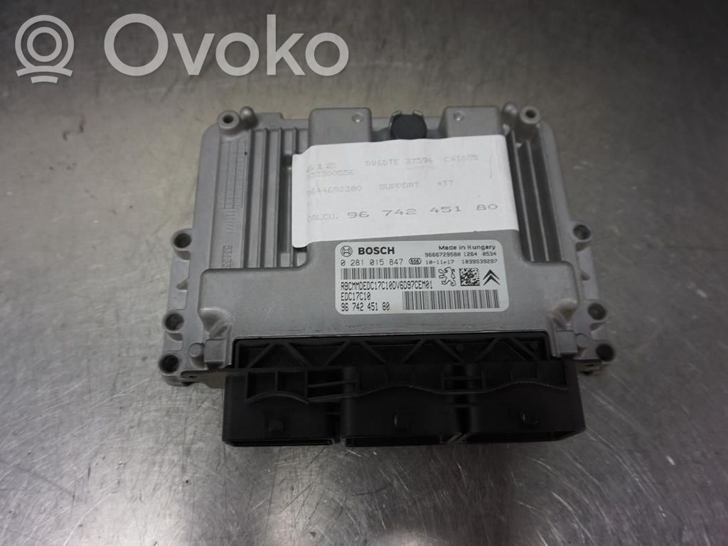 Peugeot 308 Unitate/modul comandă injecție 