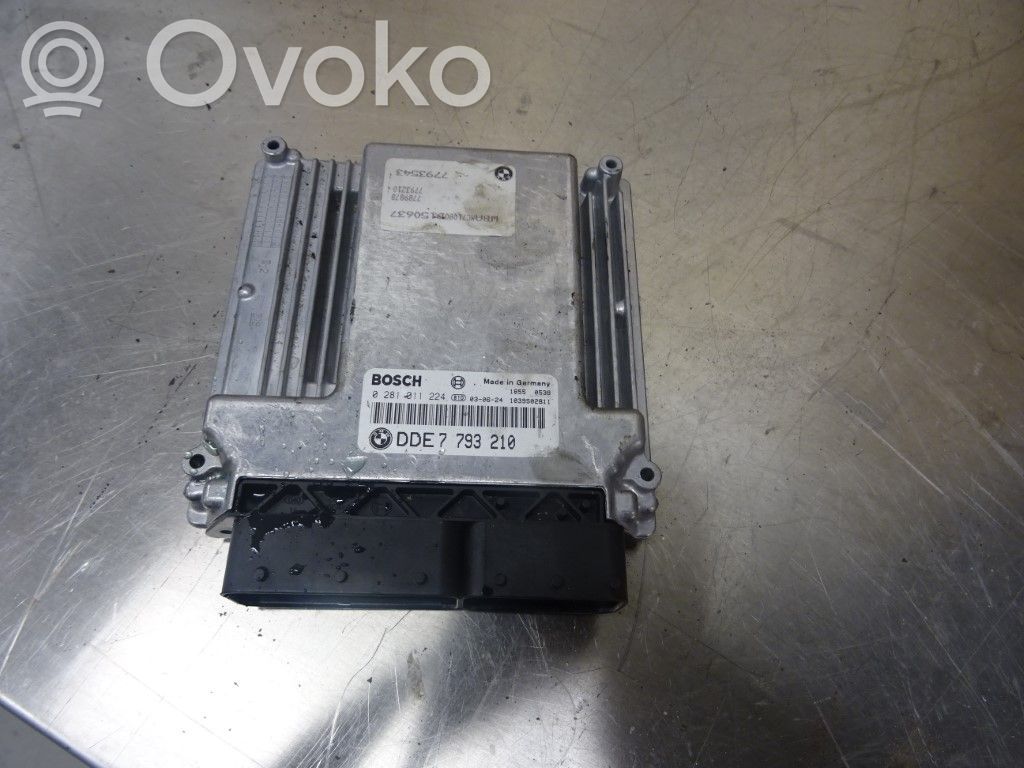 BMW 5 E60 E61 Injection control unit/module 