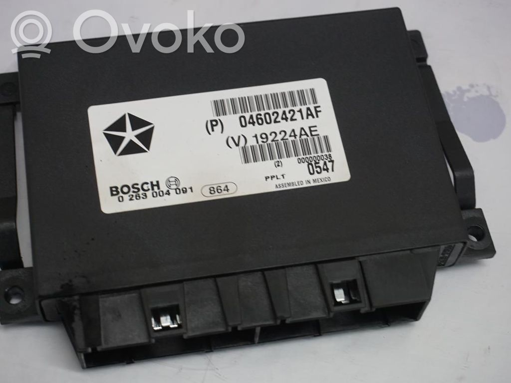 Sterownik / Moduł parkowania PDC   4602421AF,N048215,0263004091