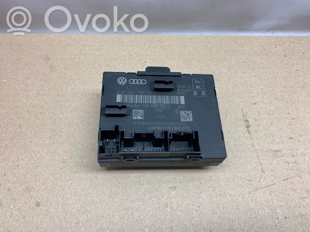 Audi A6 S6 C7 4G Unidad de control/módulo de la puerta 