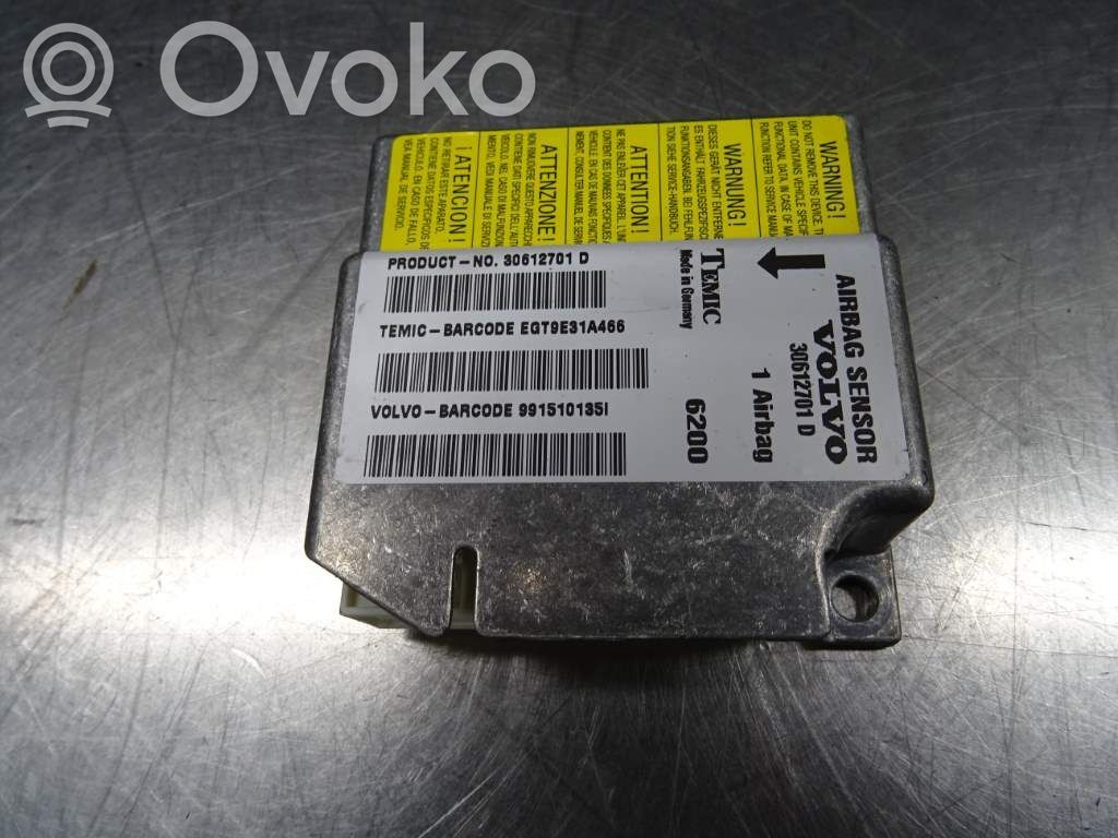 Volvo S40, V40 Sterownik / Moduł Airbag 