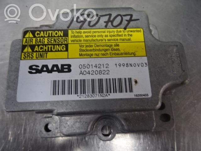 Saab 9-5 Airbag control unit/module 