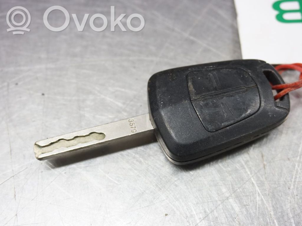 Opel Zafira B Klucz / Karta zapłonu 