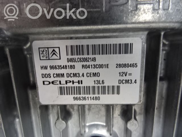Peugeot 407 Injection control unit/module 