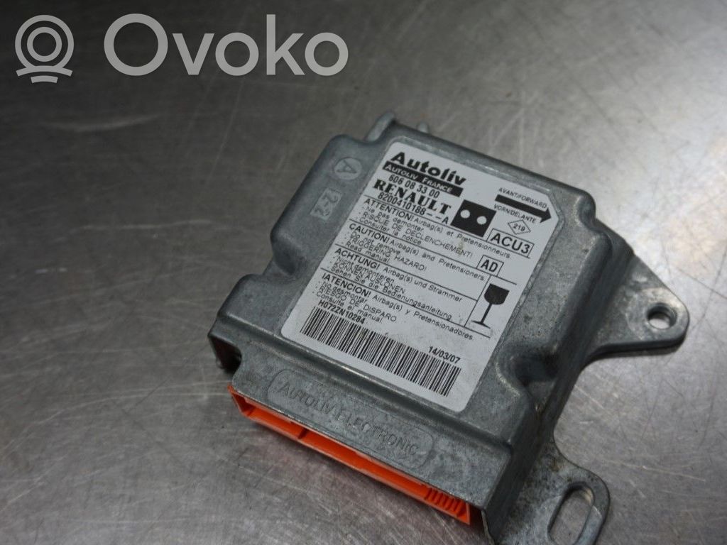 Renault Kangoo I Centralina/modulo airbag 