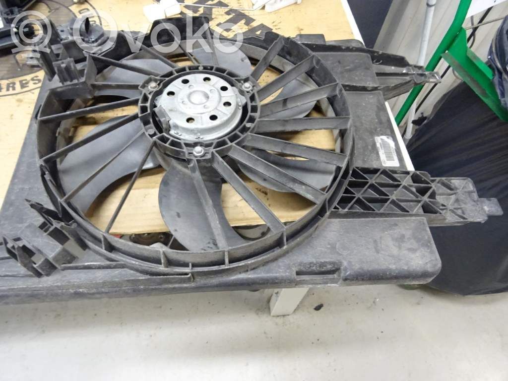 Renault Megane II Elektryczny wentylator chłodnicy 