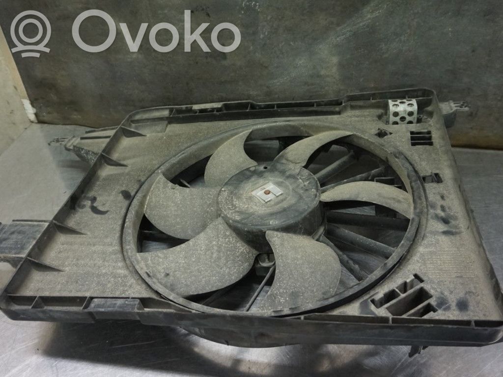 Renault Megane II Elektryczny wentylator chłodnicy 