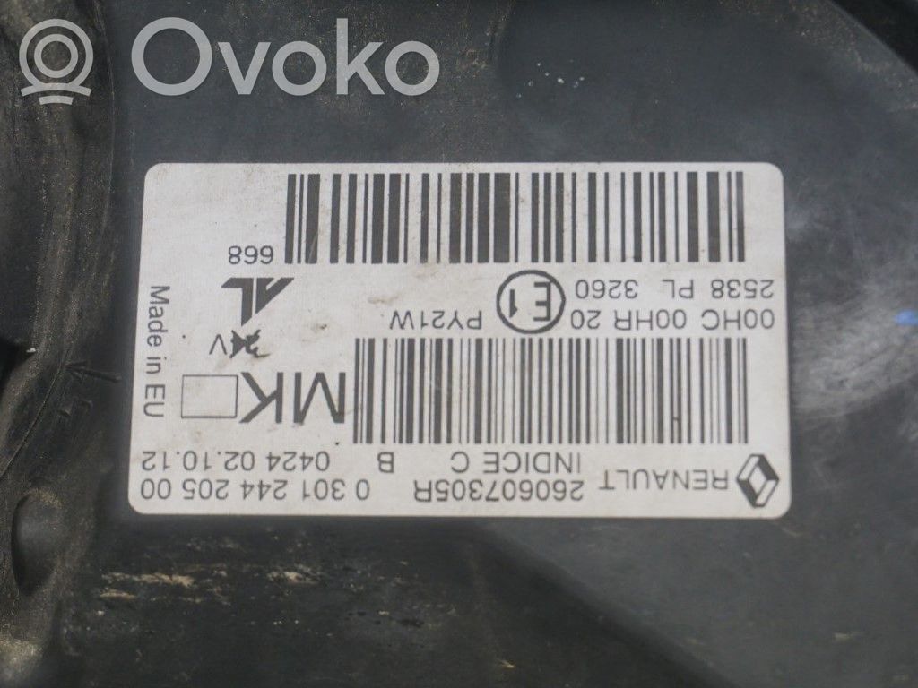 Renault Megane III Faro/fanale 