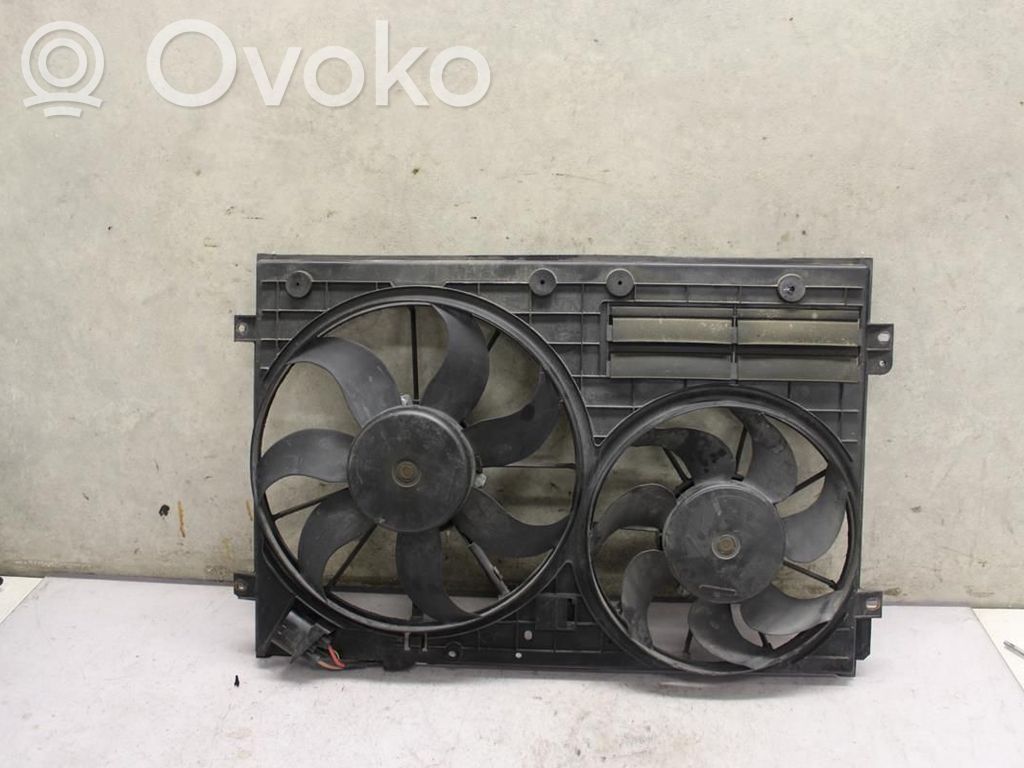 Skoda Superb B6 (3T) Convogliatore ventilatore raffreddamento del radiatore 