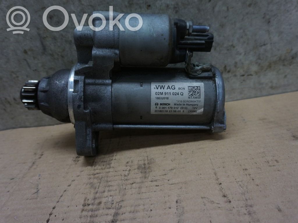Electromotor   02M911022F,02M911024Q,02M911024Q