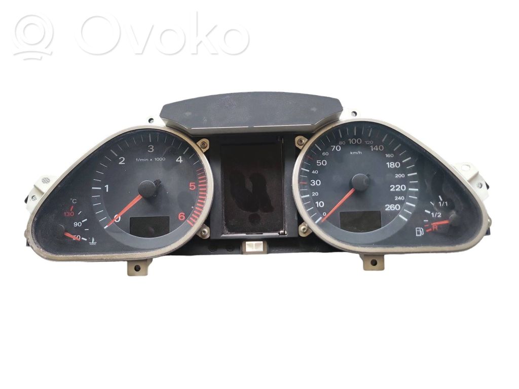 Audi A6 S6 C6 4F Speedometer (instrument cluster) 