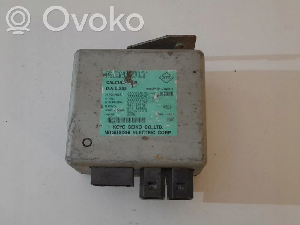 Power steering control unit/module   8200265136A