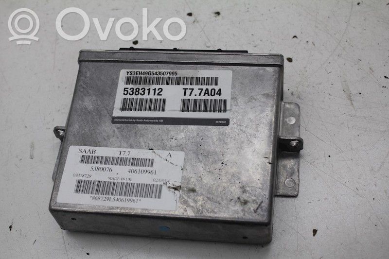 Saab 9-5 Injection control unit/module 