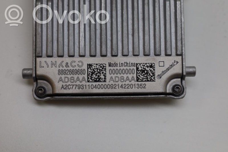 Lynk & co 01 Windshield/windscreen camera 