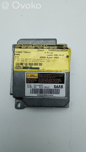 Saab 9-5 Airbag control unit/module 