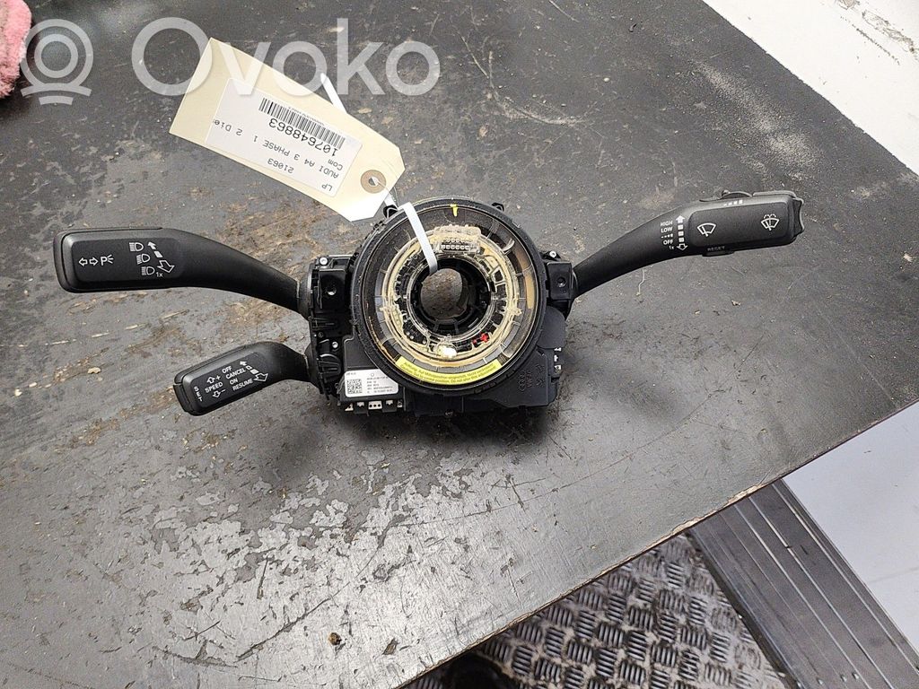Audi A4 S4 B8 8K Commodo, commande essuie-glace/phare 