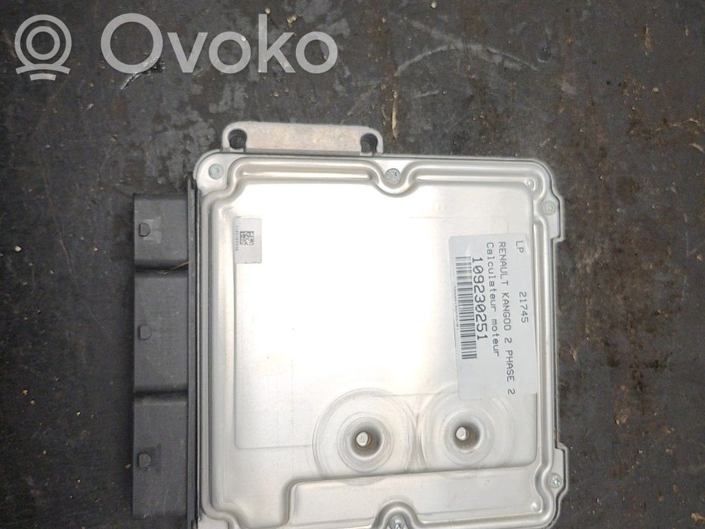 Renault Kangoo II Engine control unit/module 