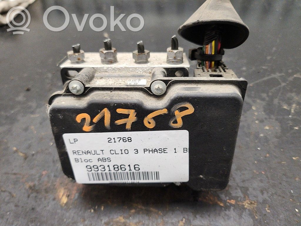 Renault Clio III ABS Blokas 