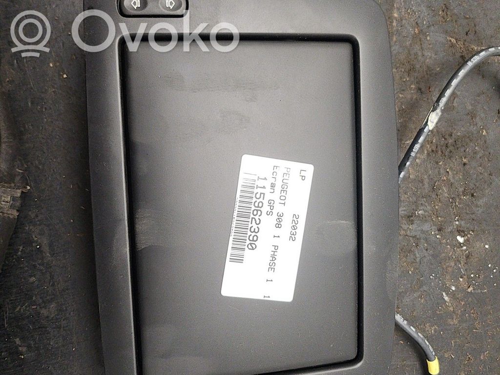 Peugeot 308 Screen/display/small screen 