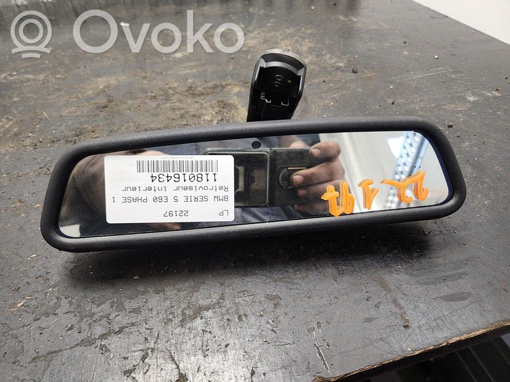 BMW 5 E60 E61 Rear view mirror (interior) 