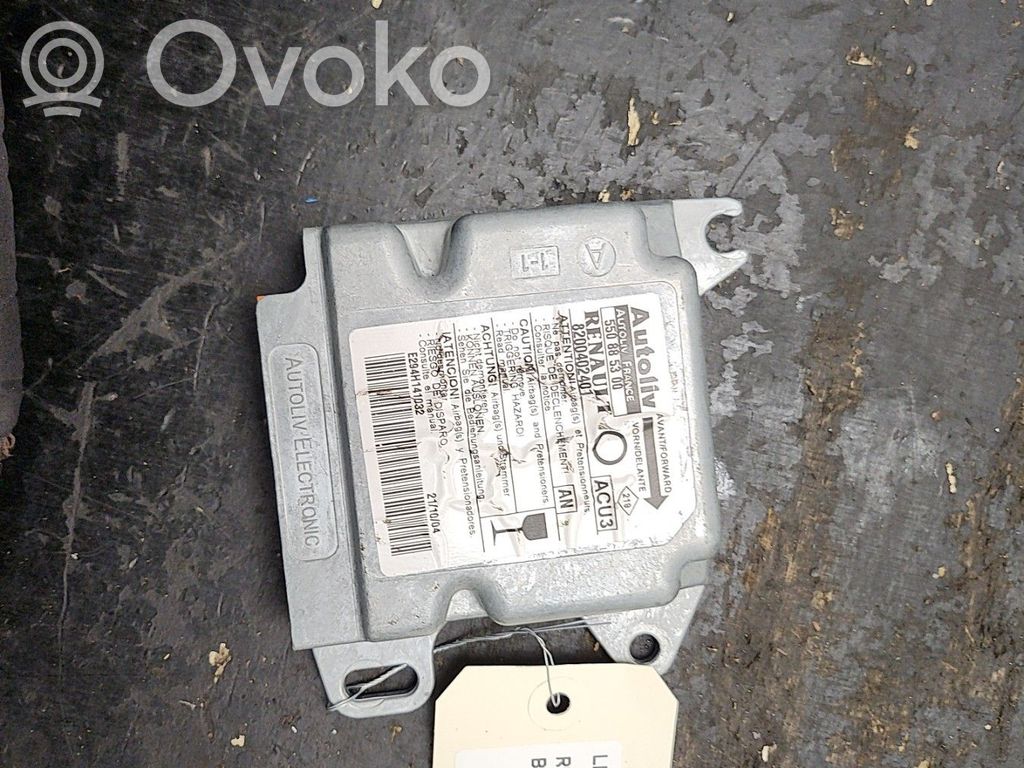 Renault Twingo I Airbag control unit/module 
