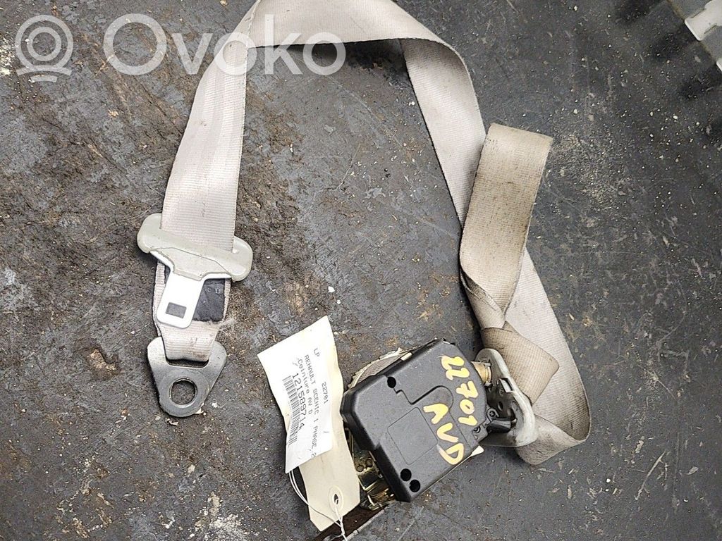 Renault Scenic I Cinturón delantero 